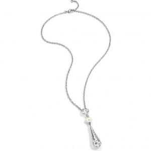 【送料無料】ネックレス　ペルラcollana donna morellato ducale saaz07 goccia perla bianca traforato｜hokushin