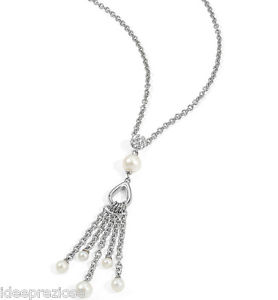 【送料無料】ネックレス　ドナコンパールスワロフスキーmorellato brezza collana donna con perle bianche e swarovski syq02｜hokushin