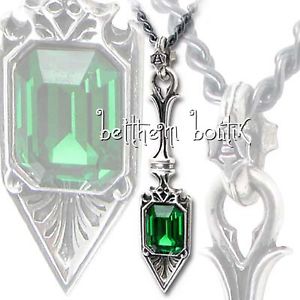 【送料無料】ネックレス　ゴスロックチェーンクリップペンダントアブサングリーンゴシックスプーンgoth alchemy collier chaine amp; pendentif sucre vert absinthe spoon gothique 16,045円