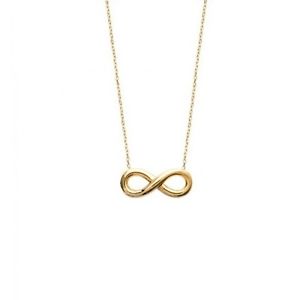 【送料無料】ネックレス　クリップcollier symbole infini infinity 42 45cm bijoux en plaqu or neuf｜hokushin 15,826円