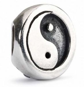 【送料無料】ネックレス　フローティングタオヤンauthentic trollbeads ying yang floating tagbe20138 tao