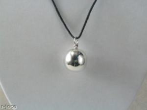 【送料無料】ネックレス　アルジェントダciondolo sfera chiama angeli in argento 925 da 22 mm cordino incluso｜hokushin