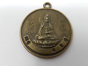 【送料無料】ネックレス　メダイヨンpendentif ,mdaillon bouddhiste