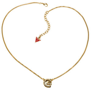 【送料無料】ネックレス　ゴールドメッキクランプカラーguess collier collier avec pendentif ubn11130 plaqu or｜hokushin