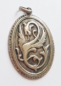 【送料無料】ネックレス　pendentif ancien en metal argentx108｜hokushin
