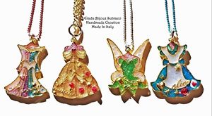 【送料無料】ネックレス　アリスオーロラアイデアレガロcollane artigianali principesse trillie, alice, belle, aurora idea regalo｜hokushin