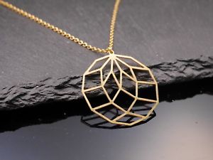 【送料無料】ネックレス　チャートcollier avec cercle motif graphique moderne minimal dor｜hokushin