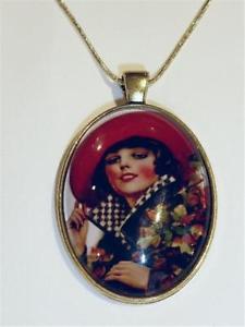 【送料無料】ネックレス　ピンメッキネックレスアップplaqu or collier avec annes 1950 pinup cg0949｜hokushin