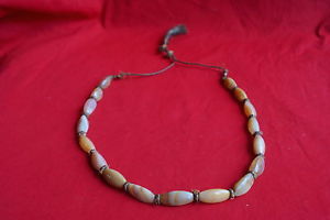 【送料無料】ネックレス　collier en calcdoine ancien
