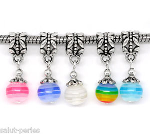 【送料無料】ネックレス　ジュエリーペンダントブレスレット100 mixte bijoux pendentifs perles en rsine pr bracelet charms 25x8mm｜hokushin