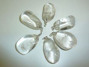 【送料無料】ネックレス　pendentif quartz cristal de roche 2025 mm｜hokushin