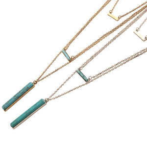【送料無料】ネックレス　アルジェントcollana donna lungatre filimetallotibetanocolor doroargento anticoturchese｜hokushin