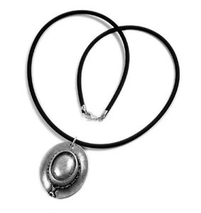 【送料無料】ネックレス　ゴムカラーminott collier en caoutchouc avec chapeau pendentif 21440