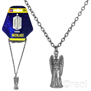【送料無料】ネックレス　ジュエリーネックレスnouveau doctor who pleurs angel 3d pendentif bijoux collier bbc iciel