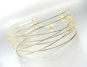 【送料無料】ネックレス シックケーブルクランプリーマchic ramette mtal dor stri cble collier ras du cou