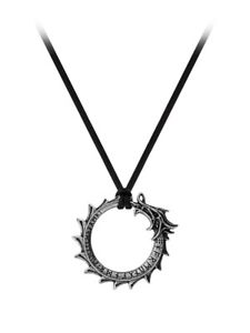 【送料無料】ネックレス　ペンダントalchemy pendentif en argent jormungand