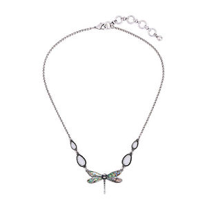 【送料無料】ネックレス　クリップレジェクラスドロップcollier court argent pendantif libellule goutte blanc leger class xxl1