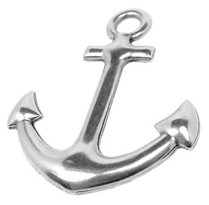 【送料無料】ネックレス　アンカーシルバーminott bijoux pendentif ancre laiton, argent 30684｜hokushin