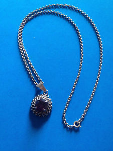 【送料無料】ネックレス　チェーンシルバーメタルancien pendentif amp; chaine en mtal argent antique pendant