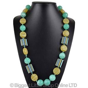 【送料無料】ネックレス　シックファンタジートレンドクランプクラシックキャンディーnouveau femmes pais fantaisie vert long collier tendance fte classique bonbons 14,024円