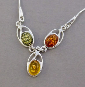 【送料無料】ネックレス オレンジネックレスバルトソリッドシルバーcollier ambre vritable mer baltique argent massif 925