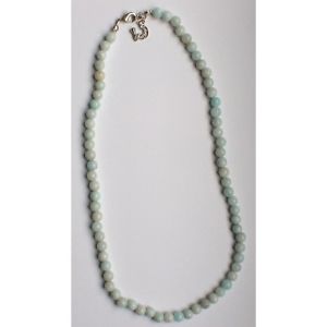 【送料無料】ネックレス　ブラジルボールクリップcollier amazonite du bresil boules 6 mm, calme 13,125円
