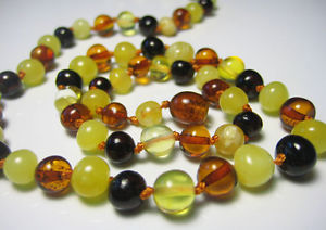 【送料無料】ネックレス　バロックネックレスバルトnaturel baroque perles collier ambre baltique