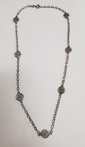 【送料無料】ネックレス　ソリッドシルバービンテージネックcollier ras de cou en argent massif vintage filigrane refm476