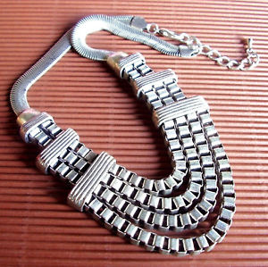 【送料無料】ネックレス　モダニストクランプwg129 collier moderniste metal