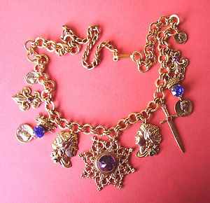 【送料無料】ネックレス　メタルドール30 collier a breloques metal dore