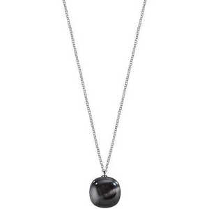 【送料無料】ネックレス　アルジェントディガットネロcollana pendente donna morellato gemma argento sakk04 occhio di gatto nero｜hokushin 15,606円