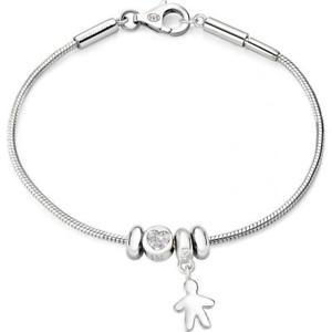 【送料無料】ネックレス　アルジェントスワロフスキービーズbracciale donna morellato solomia safz66 argento 925 charms swarovski beads