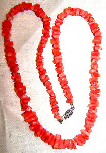 【送料無料】ネックレス　ヴィンテージエンジェルコーラルスキンクリップvintage authentique ange peau corail collier｜hokushin