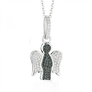 【送料無料】ネックレス　ロベルトギャアルジェントスワロフスキーroberto giannotti collana angeli gia90 argento 925 swarovski pendente