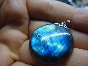 【送料無料】ネックレス　ペンダントpendentif protection labradorite ref 3874