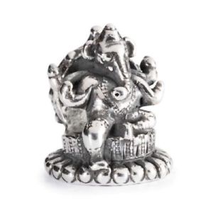 【送料無料】ネックレス　シルバーガネーシャauthentic trollbead silver ganesha tagbe40041