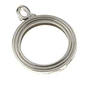 【送料無料】ネックレス　ステンレススチールサイズバージョンquoins version pour pice et tranches en acier inoxydable qho05 s e taille