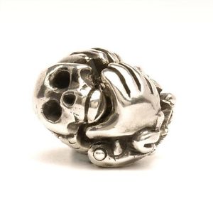 【送料無料】ネックレス　シルバービーズauthentic trollbead silver bead of fortune tagbe40055 portafortuna
