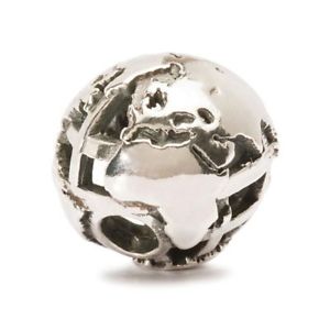 【送料無料】ネックレス　シルバーauthentic trollbead silver big world tagbe60007 globo unito 18,886円