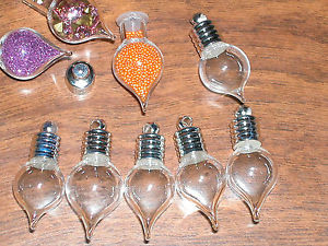 【送料無料】ネックレス　ガラスバッチピンクポーションボトルランプコメティア100 pices gante lot verre potion rose ange larme bouteilles riz ampoule｜hokushin