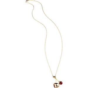 【送料無料】ネックレス　ゴールドロッソcollana donna breil red tj1857 acciaio gold dorato ciliegia cherry charm rosso