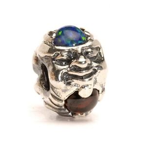【送料無料】ネックレス　トロールコントロールアルジェントauthentic trollbead troll with gems, silver tagbe00088 troll con gemme, argento 18,886円