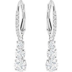 【送料無料】ネックレス　スワロフスキービアンコドナイヤリングorecchini swarovski attract trilogy boccole bianco donna 5416155 earrings 18,965円