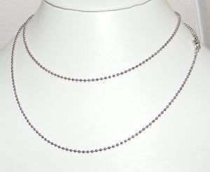 【送料無料】ネックレス　カテナアルジェントアンジェリイタリアcollana catena uomo palline argento 925 x chiama angeli italia 2mm 100 cm