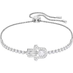 【送料無料】ネックレス　スワロフスキーハンドテニスファティマドナブレスレットbracciale swarovski subtle hamsa hand tennis mano fatima donna bracelet 5397699