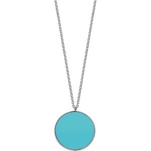 【送料無料】ネックレス　アルジェントドナcollana morellato perfetta salx06 argento donna turchese medaglione pendente