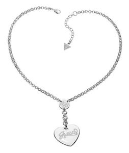【送料無料】ネックレス　クランプシルバーguess collier collier ubn21012 argent
