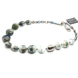 【送料無料】ネックレス　ベネチアコンディムラーノベージュビアンコcollana antica murrina venezia con vetro di murano grigio beige bianco c98012