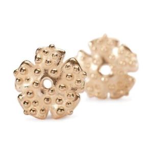 【送料無料】ネックレス　trollbead morning dew, gold plated tgpea00005 orecchini rugiada del mattino