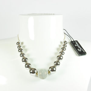【送料無料】ネックレス　アートドーナsodini collana girocollo argentata con sfere art 780132a donna